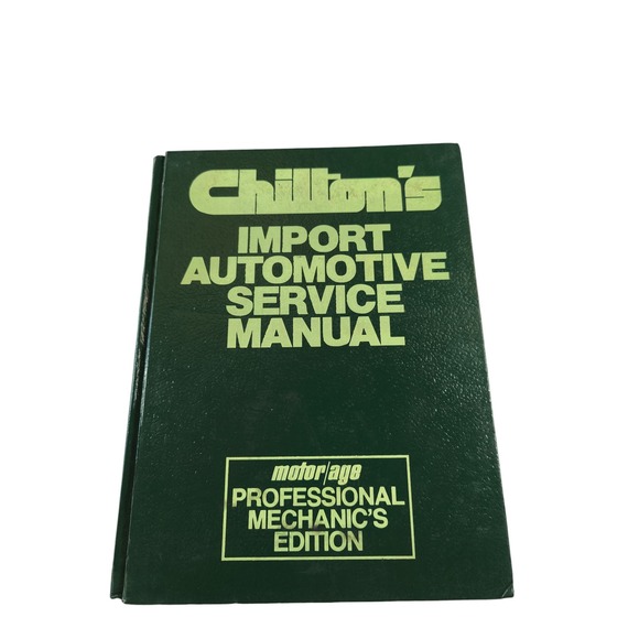 Chilton's Import Automotive Service Manual 1975 to 1981 - Picture 1 of 6
